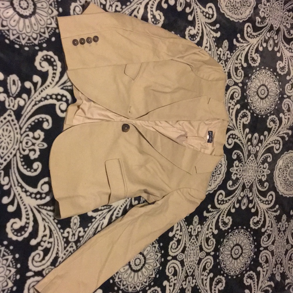 Beige blazer